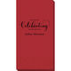Thanks For Celebrating Any Event Guest Towels Image 3 of 6